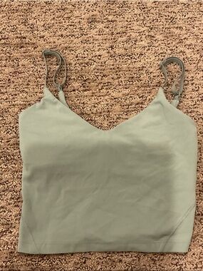 lululemon athletica Light Sage Green V-Neck Camisole